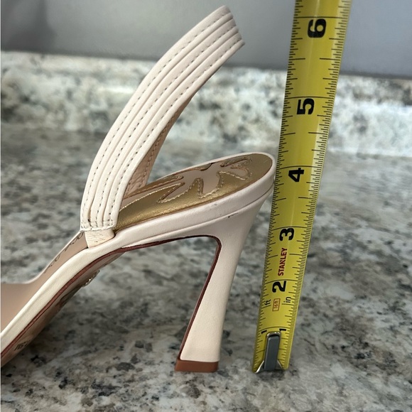 New Antonio Melani Nat Note, Granada Leather Heel Sandal in Sweet Cream Size 7.5 - Picture 11 of 11